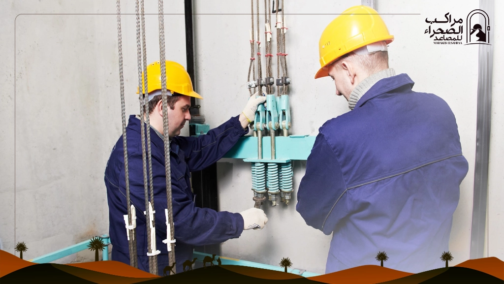 كيفية صيانة المصاعد الكهربائية