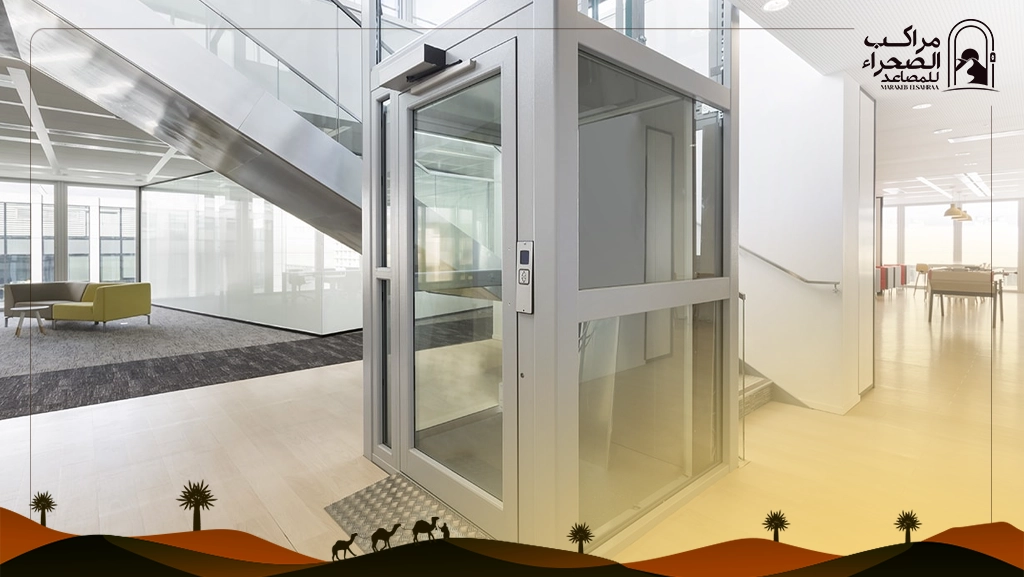 مصاعد كهربائية بدون غرف ماكينات